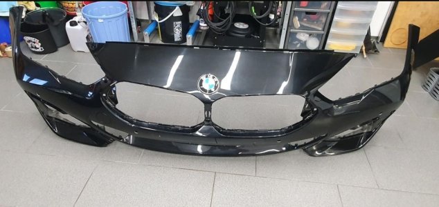 BMW 2er Stoßstange, Frontstoßstange F44, schwarz, wie neu