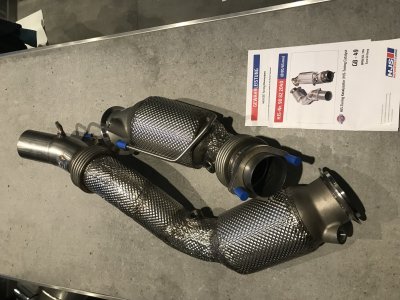 HJS Downpipes 90822040 für F87 M2 CS und M2 Competition , Neu !!!